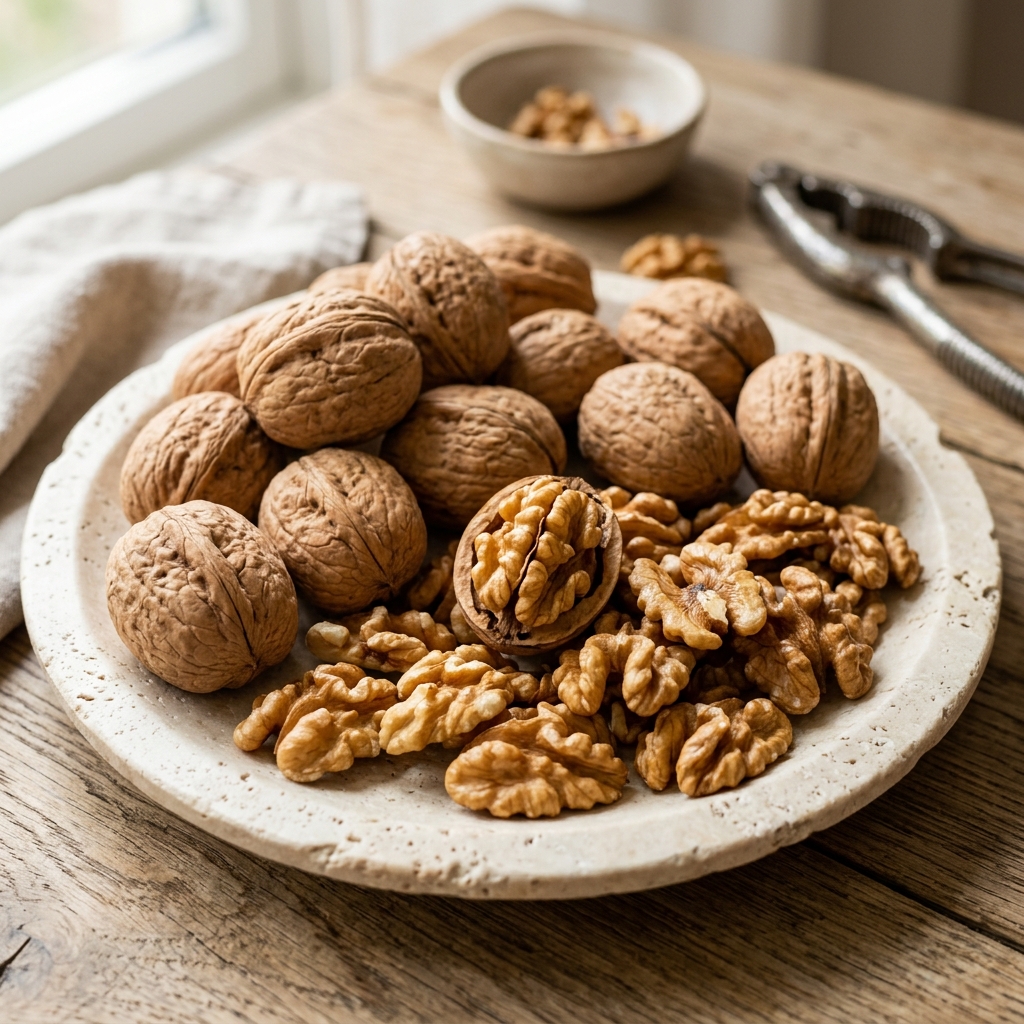 Premium Kashmiri Shelled Walnuts (Light Kernels)