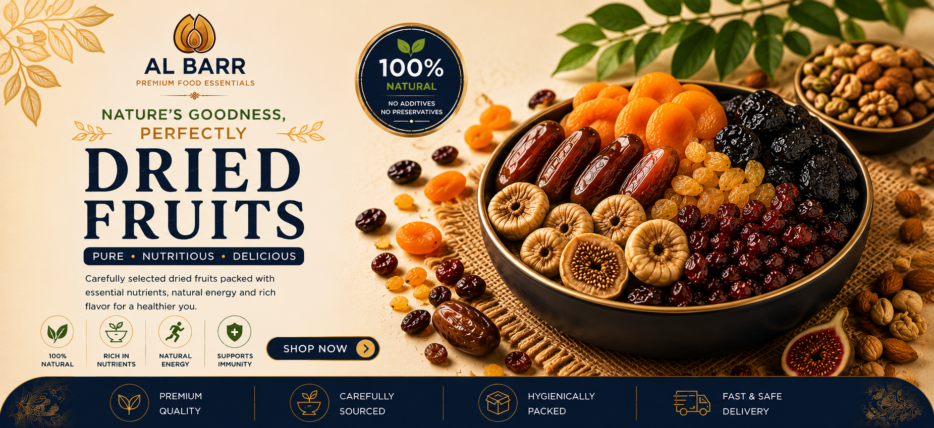 Dried Figs, Apricots and Valley Fruits