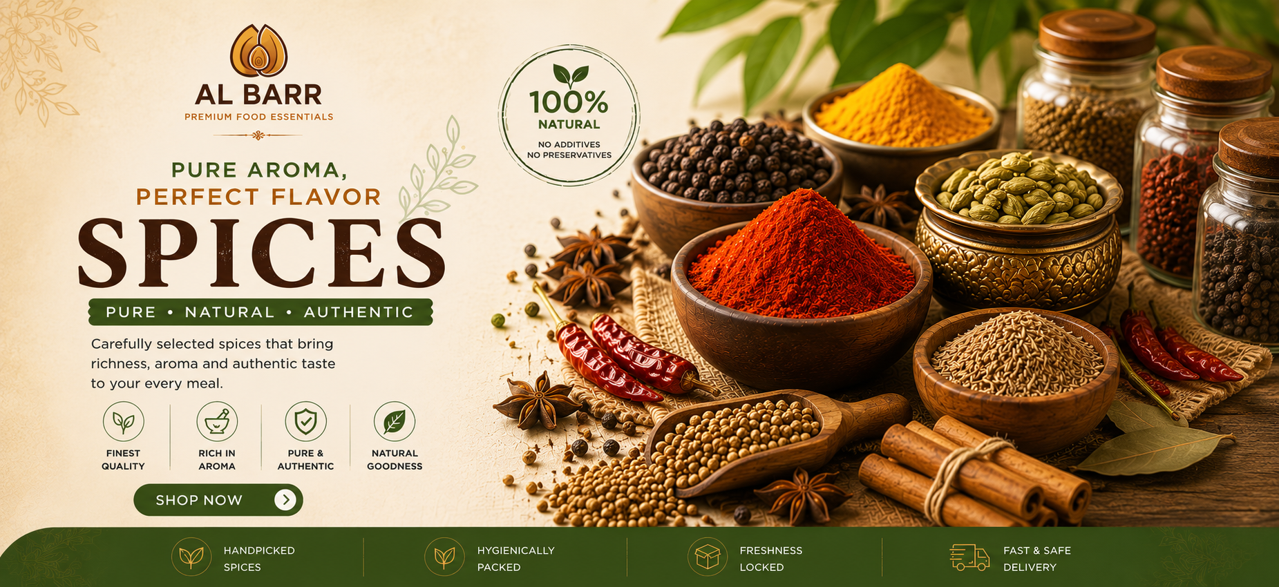 Aromatic Kashmiri Spices - Authentically Valley Ground
