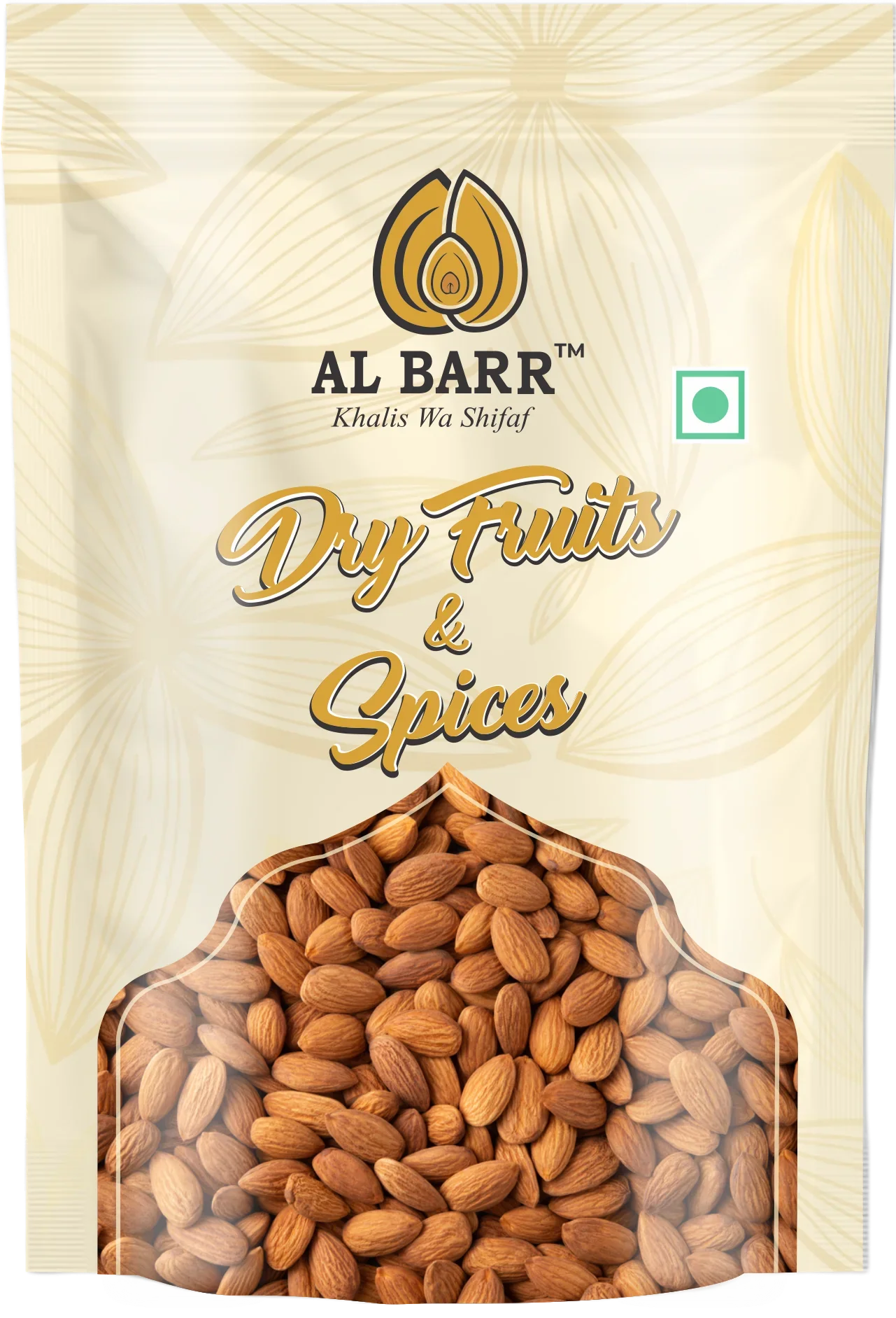 Almond Kernel - Detail View 3 | Al Barr Kashmir